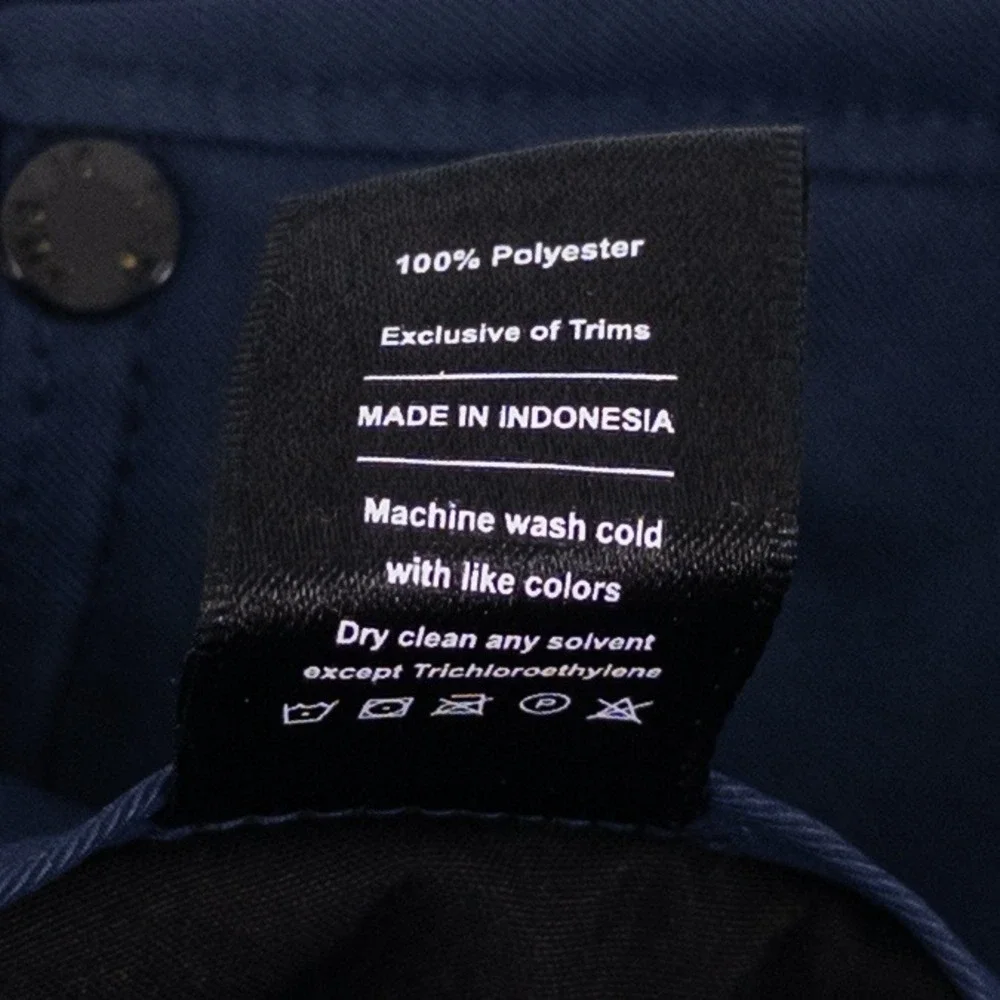 LOT OF 2 Public Rec Mens 44x28 5-Pocket Chino Pants‎ Navy Blue & Black Golf Tech